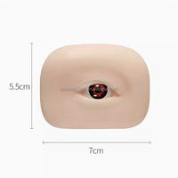 DAMMAN Nouvelle Arrivée Planche d'entraînement 5D en silicone pour maquillage semi-permanent, tatouage et microblading des sourcils