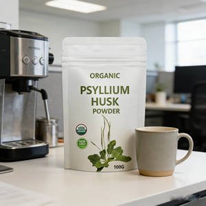 OEM工場カスタムプライベートラベル純天然サイリウムハスク卸売サイリウムハスクパウダー - Product Image 5
