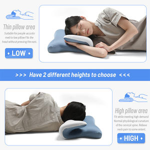 LIANDA P-104 lapisan ganda tipe baru OEM ODM serviks ortopedi kontur busa memori bantal tempat tidur untuk nyaman - Product Image 3