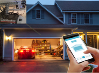 Contrôleur de porte de garage intelligent WiFi WG-088 avec application Tuya Smart Life, télécommande, compatible Alexa et Google Home, compatible Android