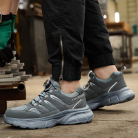 Chaussures de travail industrielles respirantes de sécurité unisexes Steelhead pour usage en usine