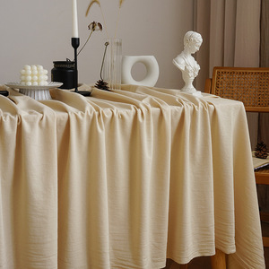 <span class=keywords><strong>Tovaglia</strong></span> Vintage tinta unita in <span class=keywords><strong>lino</strong></span> per tavolo da Dessert matrimonio all'aperto - Product Image 6