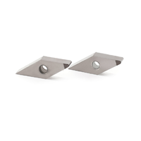 Plaquettes en carbure de tungstène haute résistance, lames de coupe métalliques robustes, revêtement PVD CVD, pour centres d'usinage CNC et outils de tournage