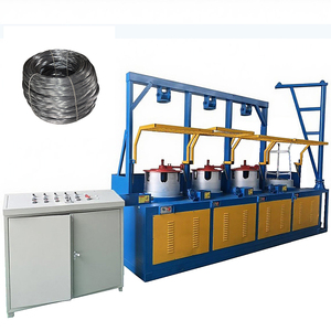 Máquina de Trefilado de Alambre de Acero de Bajo Carbono para Trabajo Continuo en Construcción, Totalmente Automática con Control PLC, Motor de 11-18.5KW para Alambres Gruesos - Product Image 1