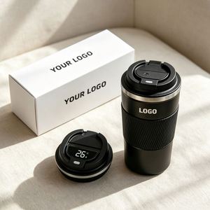 Custom Logo Printed Car Vacuum Travel Insulated Double Wall Tumbler for Promotional Business Gift Customizable Water Bottle - Product Image 1