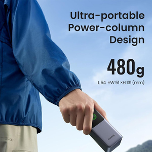 Nexode Power Bank 20000mAh 130W Fast Charging Station High Capacity LED Display for Laptop PB721/35524 135w Power Bank for Iphon - Product Image 5