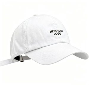 Casquette de baseball en coton lavé avec logo brodé personnalisé, unisexe, décontractée, ajustable, pour hommes et femmes - Product Image 5
