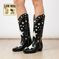 Bottes de cowgirl occidentales faites à la main CHENO avec logo personnalisé, en cuir végétalien, pour femmes, idéales pour les boutiques