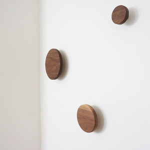 Vòng Gỗ Knob Tường Móc Handmade Rắn Gỗ Móc Áo Gỗ Tự Làm Thủ Công - Product Image 5