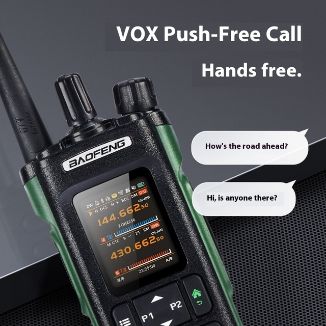 Baofeng DM-UV32 Walkie-Talkie High-Power 8W Digital Wireless Frequency Fleet Self-Driving Handheld Radio Long Range