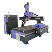 Machine à bois 4 axes 1325 CNC routeur à bois pour MDF coupe fabrication de portes de meubles en bois