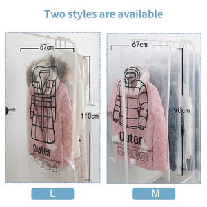 Sacs de rangement suspendus, économiseur d'espace, organisateur sous vide avec cintre, armoires de maison, placard, <span class=keywords><strong>housse</strong></span> anti-poussière <span class=keywords><strong>pour</strong></span> ranger les vêtements - Product Image 6