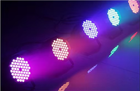 Projecteur LED Par 54x3w Rgb Tricolore en Aluminium de Haute Qualité avec Contrôle DMX512 - pour KTV et Clubs Disco