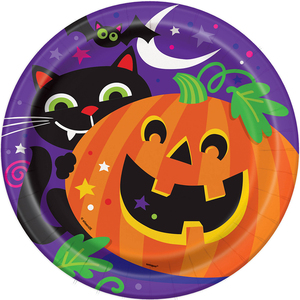 Tùy Chỉnh 8 "Tấm Nhựa Melamine <span class=keywords><strong>Pizza</strong></span> Tấm Cho Halloween Đảng Nhà Hàng - Product Image 5