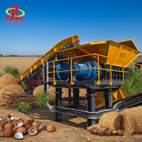 Multifunctionele palmolievezelvermaler, rijststrohakselaar, kokosnootschilhakselaar