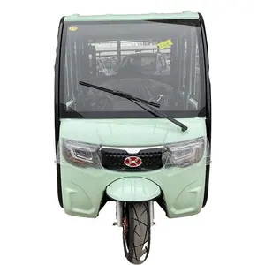 2024 China Supplier Best Low Speed 3 Wheel Enclosed Electric Tricycles