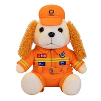 Nouveau feu ours série peluche patrouille Anti-drogue chien chiot poupée feu recherche sauvetage Police chien pour anniversaire soulagement du Stress