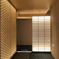 Panneau décoratif artistique en résine PETG tressé bambou, taille personnalisée, robuste et pliable, pour cloisons et surfaces de meubles