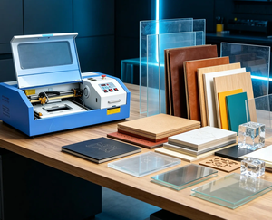 Новая автоматическая настольная машина для изготовления резиновых штампов с программным управлением 40 Вт/50 Вт - Product Image 5