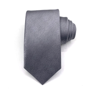 Высококачественный модный галстук из 100% шелка, оптовая продажа, итальянские мужские шелковые галстуки, черный мужской галстук - Product Image 2