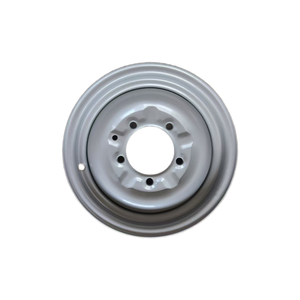 Jantes et moyeux en acier de haute qualité, <span class=keywords><strong>5</strong></span> <span class=keywords><strong>trous</strong></span>, 6.0-<span class=keywords><strong>13</strong></span> PCD, 25 ET, blancs, diamètre 11-15 <span class=keywords><strong>pouces</strong></span>, pour remorques et tricycles, vente en gros - Product Image 1