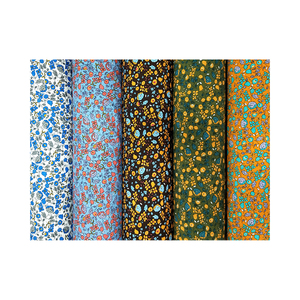 Ткань для спортивной одежды: эластичный полиэстер с цифровой печатью, цветочный принт, для индивидуального пошива купальников для йоги - Product Image 5