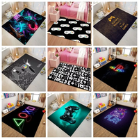 Tapis de salle de jeux 3d amusant et contrôlable, tapis de bain de cuisine, tapis de sol pour manette de jeu