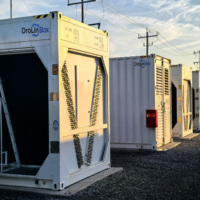 Conteneur de minage hydro-refroidi DrolinBox 40HC, 192 unités S19, solution clé en main pour l'extraction crypto, PUE 1.06