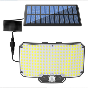 Nouvelle lampe solaire extérieure à tête unique avec capteur, éclairage de route, lumière murale de garage IP65 pour applications de jardin - Product Image 5