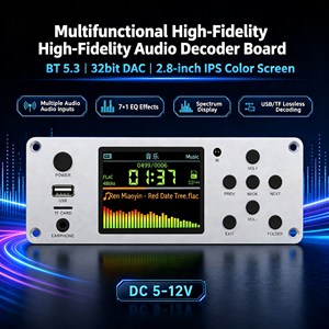 2,8 inch IPS-scherm <span class=keywords><strong>BT</strong></span> Lossless Audio Player Decoder <span class=keywords><strong>Board</strong></span> Module DC 5-12V coaxiale optische uitgang - Product Image 2