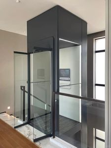 Ascensore Moderno <span class=keywords><strong>per</strong></span> Villa con Porta Girevole in Lega di Alluminio <span class=keywords><strong>per</strong></span> Appartamenti, Ospedali e Hotel - Product Image 2
