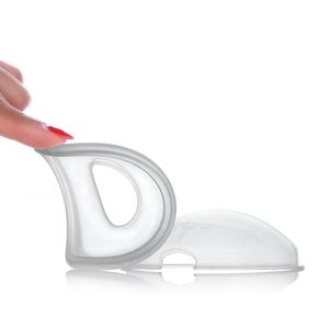 Brevet d'usine sans BPA Transparent PP Gel de silice collecteur de lait maternel <span class=keywords><strong>coque</strong></span> de collecte de lait maternel - Product Image 5