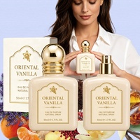 Nouveau design, logo personnalisé, 50 ml, parfum agréable, lavande, musc, ambre, vanille, parfum aromatique longue durée, EDP, vaporisateur de parfum