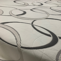 Tapis tricoté pour matelas en polyester, matelas double jacquard, nouvelle conception 100%, 2020 gsm