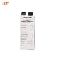 Sel Lithium Polymer Solid State Langsung dari Pabrik 22000mAh 25000mAh 40000mAh Densitas Energi Tinggi 400Wh/kg untuk UAV VTOL Industri