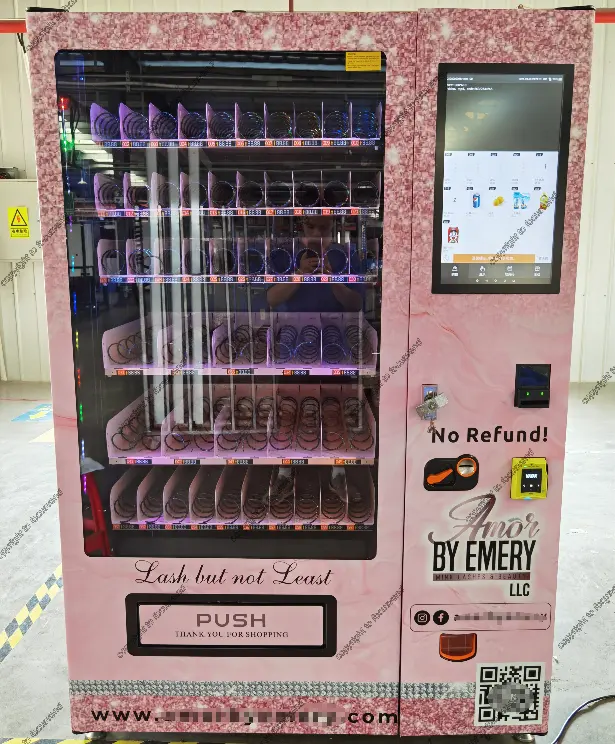 most popular beauty eyelash vending machine