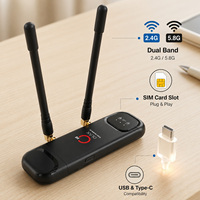 Routeur USB double bande pour 4G 150 Mbps LTE Cat4, modem USB 4G F95 débloqué, carte SIM pour la vente en ligne, WiFi portable