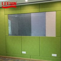 Panneau mural décoratif en feutre Polyester, absorption du son, Fiber animale, 100%