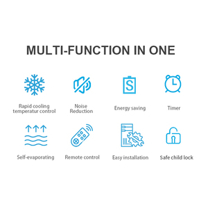 Cửa sổ gắn di động <span class=keywords><strong>AC</strong></span> Đơn vị điều hòa không khí điện với lên đến 11,899 BTU làm mát cho khách sạn sử dụng - Product Image 4