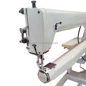 <span class=keywords><strong>Extra</strong></span> Zware 441-635 Lange Arm Cilinder Drievoudige Lederen Zadelvoeder Naaimachine Voor Canvas Golftas - Product Image 4