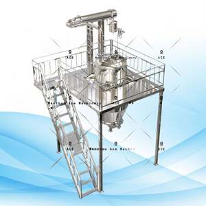 PLC 모터 엔진을 포함한 새로운 소규모 실험실 전기 가열 추출 농축 탱크 장비 페인트 향수 상태 - Product Image 6
