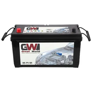 South korea used cars battery 12V N100 MF auto battery