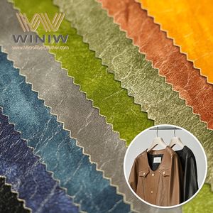 Adhérence antibactérienne Isolation thermique Sain Coloré Synthétique Microfibre Garb <span class=keywords><strong>Cuir</strong></span> Pu En Gros WINIW Étanche En Relief - Product Image 2