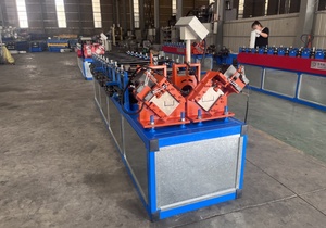 금속 프로파일 라이트 롤 포밍 고속 킬 스틸 스터드 제작 기계 - Product Image 4