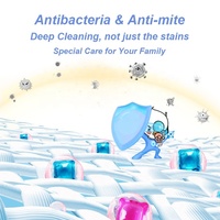 Dosettes de détergent à lessive biodégradables écologiques-Hypoallergénique, à base de plantes et pré-mesuré pour vêtements sensibles