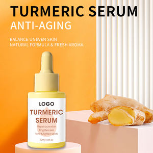 Sérum pour le visage à la curcumine hydratant et éclaircissant, marque privée OEM - Product Image 4