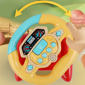 Volant de jeu pour enfants, jouet éducatif interactif pour la conduite automobile, pour bébés garçons et filles - Product Image 5