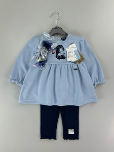 Conjunto de <span class=keywords><strong>Regalo</strong></span> para Bebé en Oferta, Pantalones Deportivos, 3 Piezas, para Niñas, con Gafas de Sol, Conjuntos de Ropa para Bebés - Product Image 3