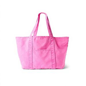 Bolsos de Hombro Personalizados para Chicas, Bolsos de Playa con Monograma al por Mayor, Bolsos de Lona de Algodón para Damas de Honor - Product Image 1