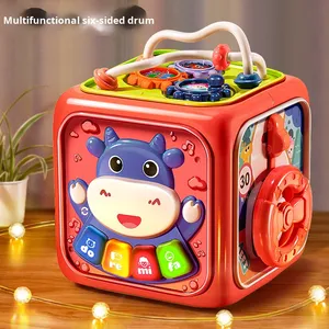Multifunctional Early Learning Baby <strong>Clap</strong> Drum Plastic <strong>Hand</strong> Instrument Shape Recognition and Music Education Cube <strong>Toys</strong> - Product Image 5